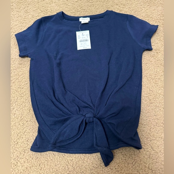 Crewcuts Other - New Crewcuts Girls XS Tie Front Short Sleeve Shirt